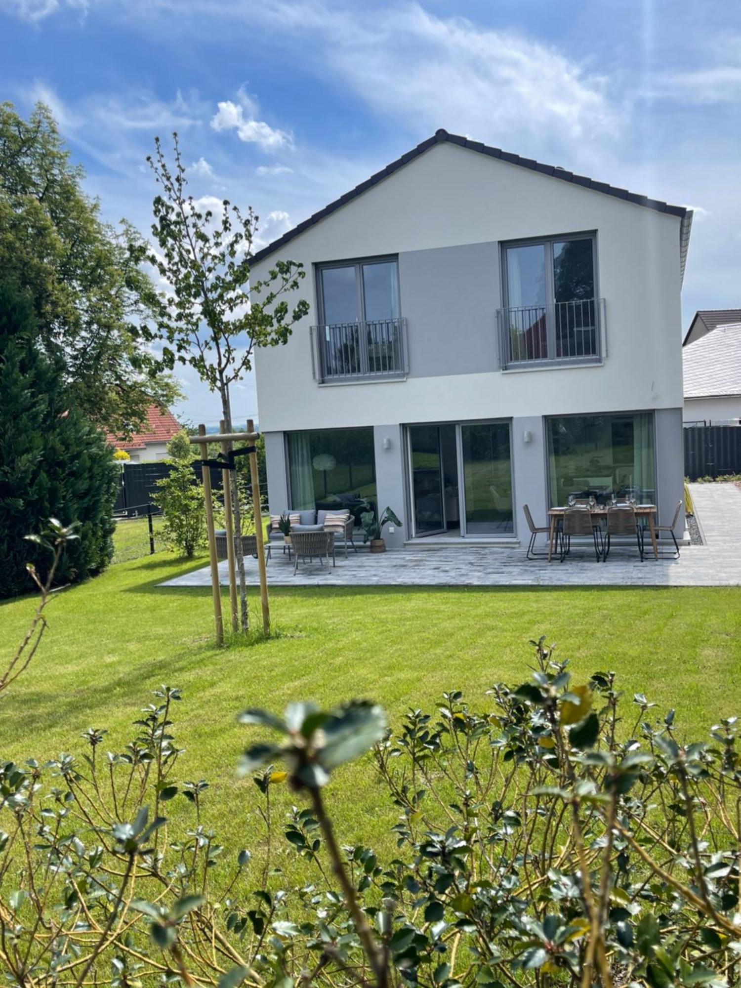Zugzuflucht-Neues, Modernes Ferienhaus Freiberg Exterior foto