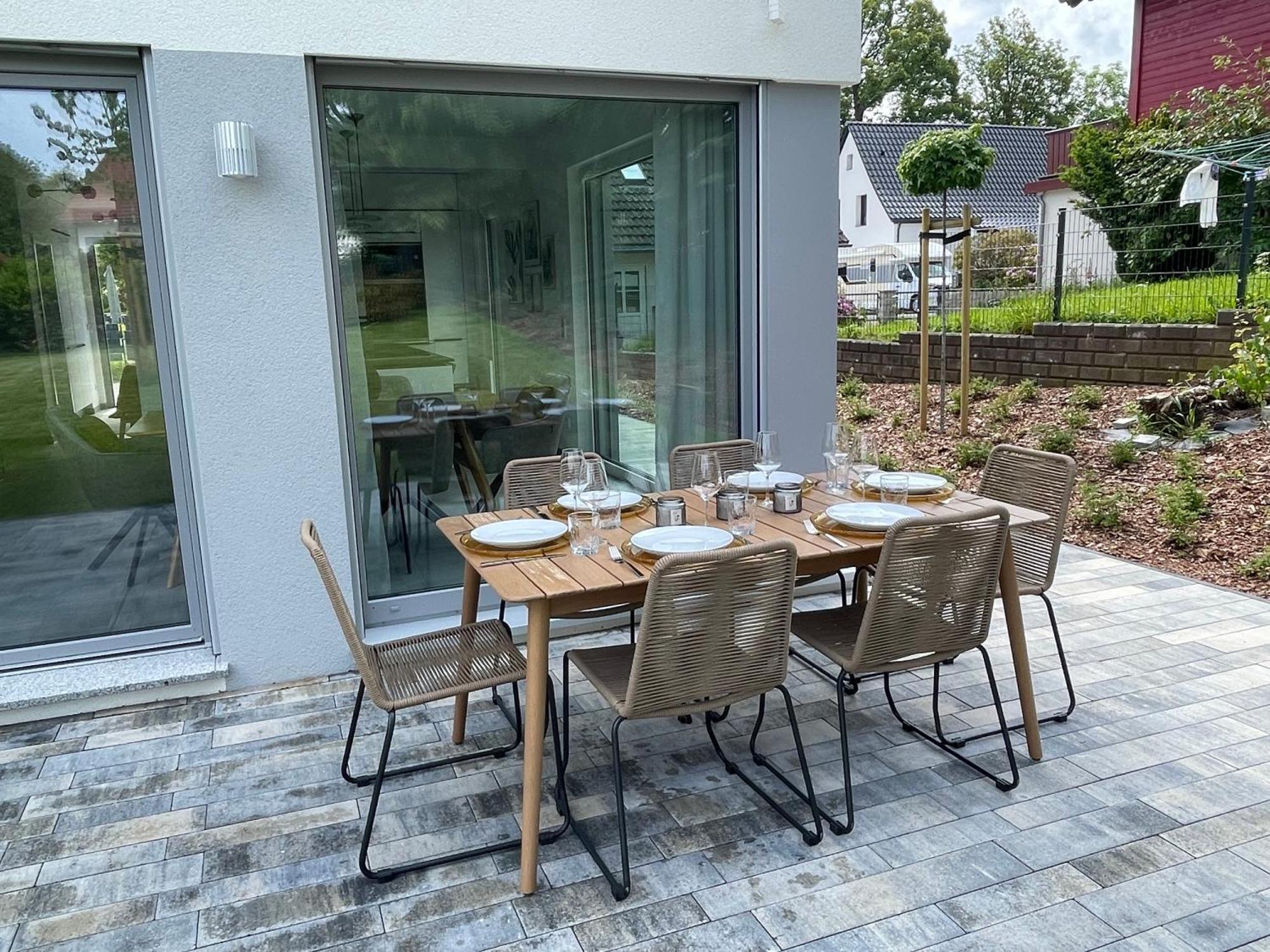 Zugzuflucht-Neues, Modernes Ferienhaus Freiberg Exterior foto